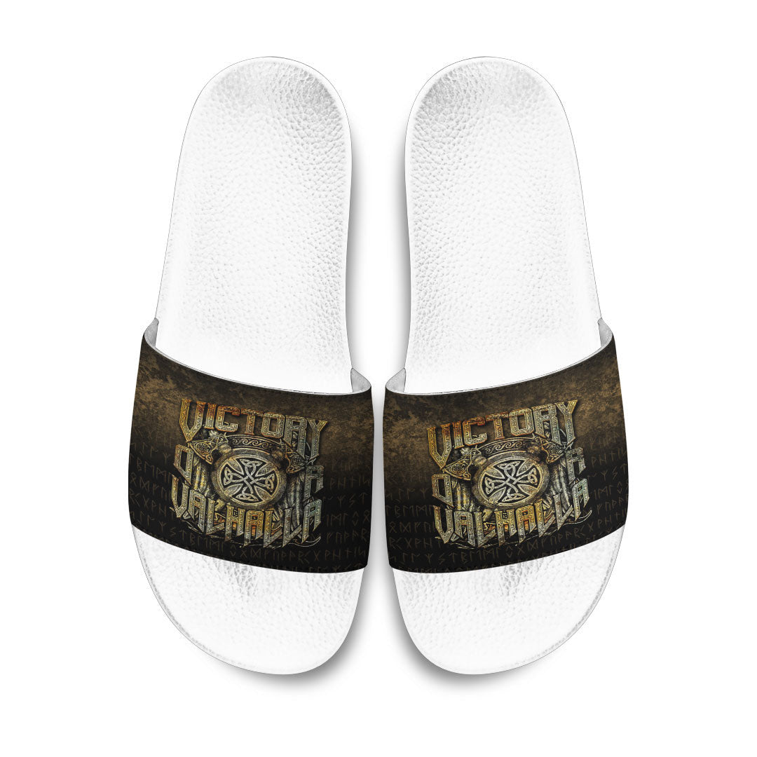 Slide Sandals Victory or Valhalla Slide Sandals