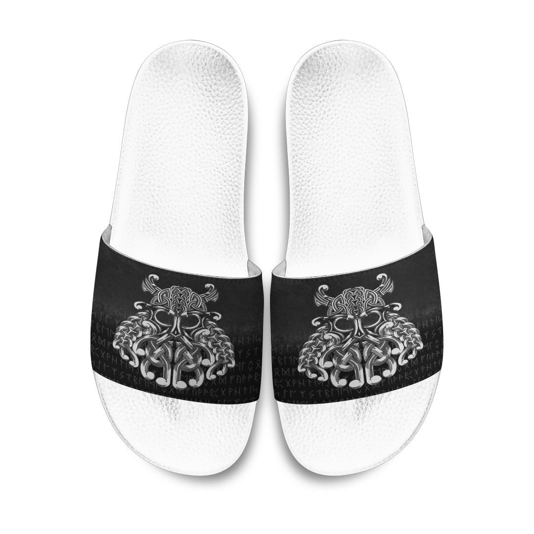 Slide Sandals Vikings Odin Valhalla Slide Sandals