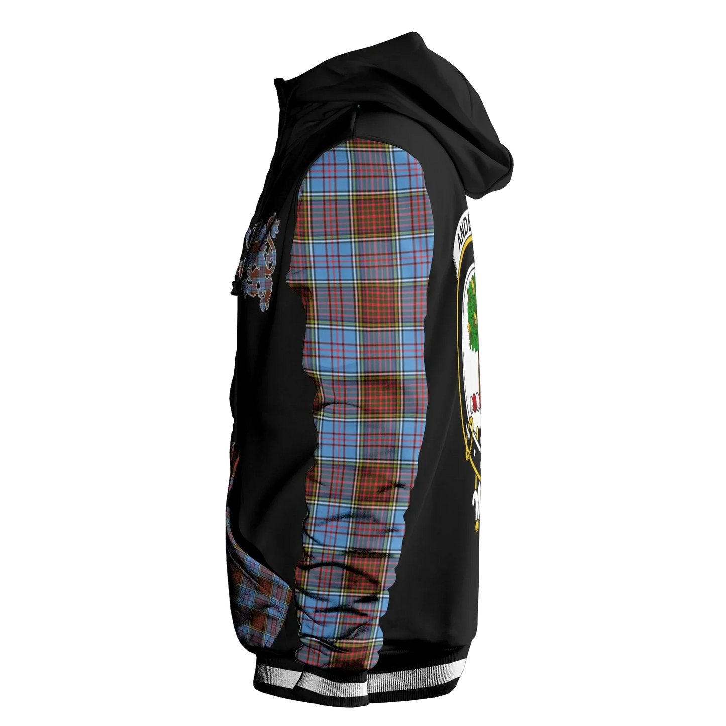 Printivon Anderson Tartan All Over Print Hoodie