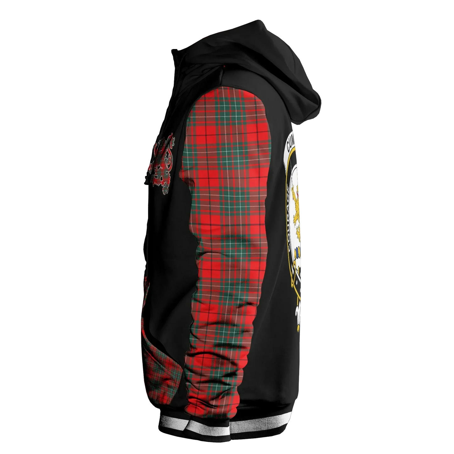 Printivon Cumming Tartan All Over Print Hoodie
