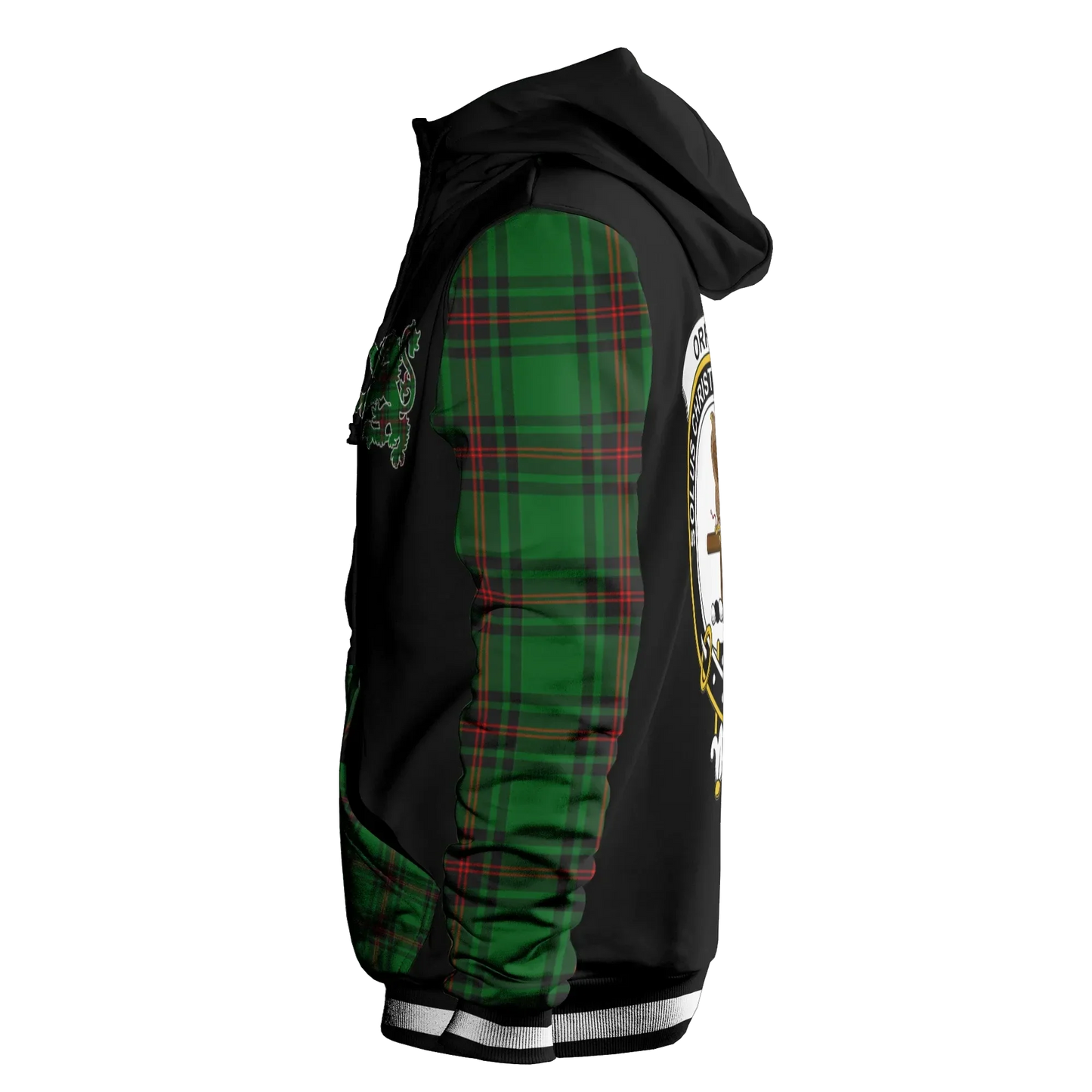 Printivon Orrock Tartan All Over Print Hoodie
