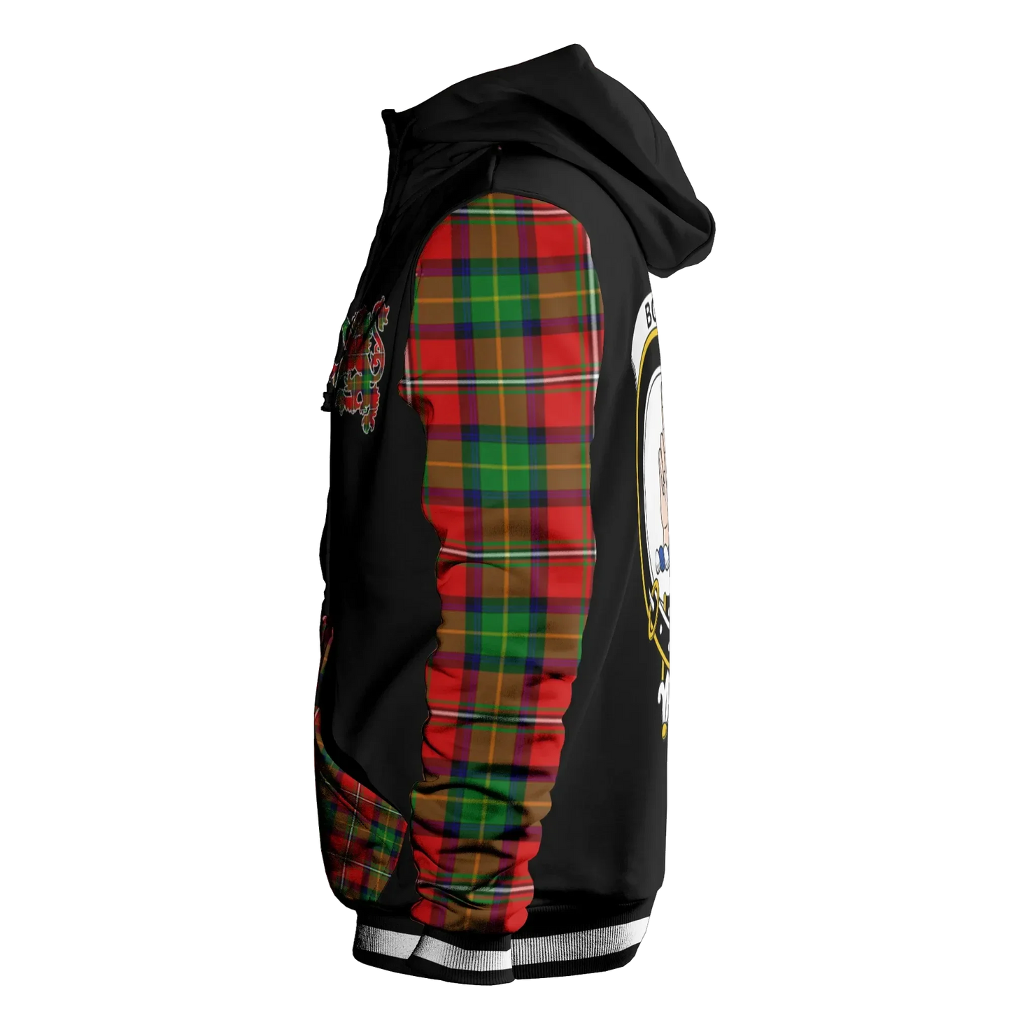 Printivon Boyd Tartan All Over Print Hoodie