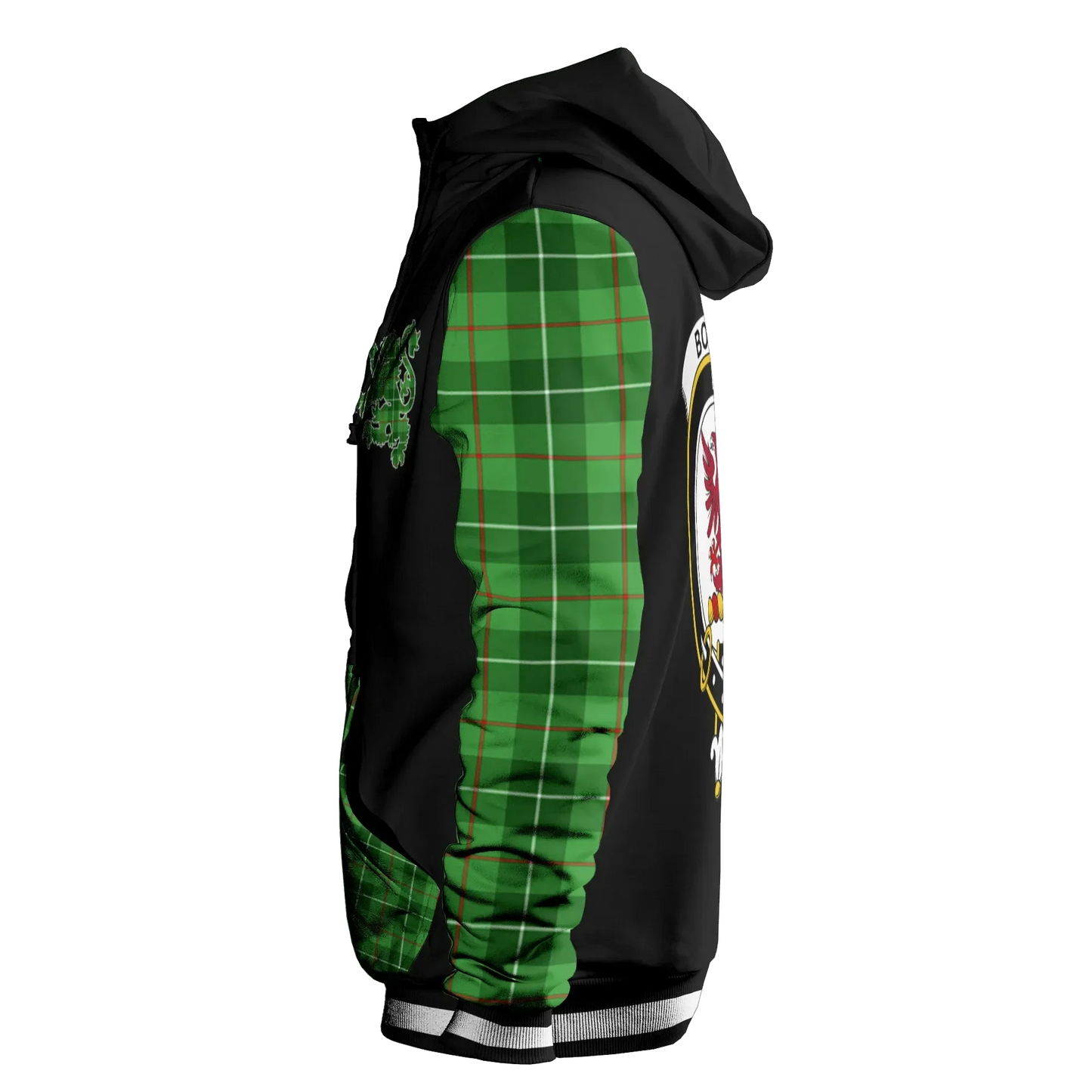 Printivon Boyle Tartan All Over Print Hoodie
