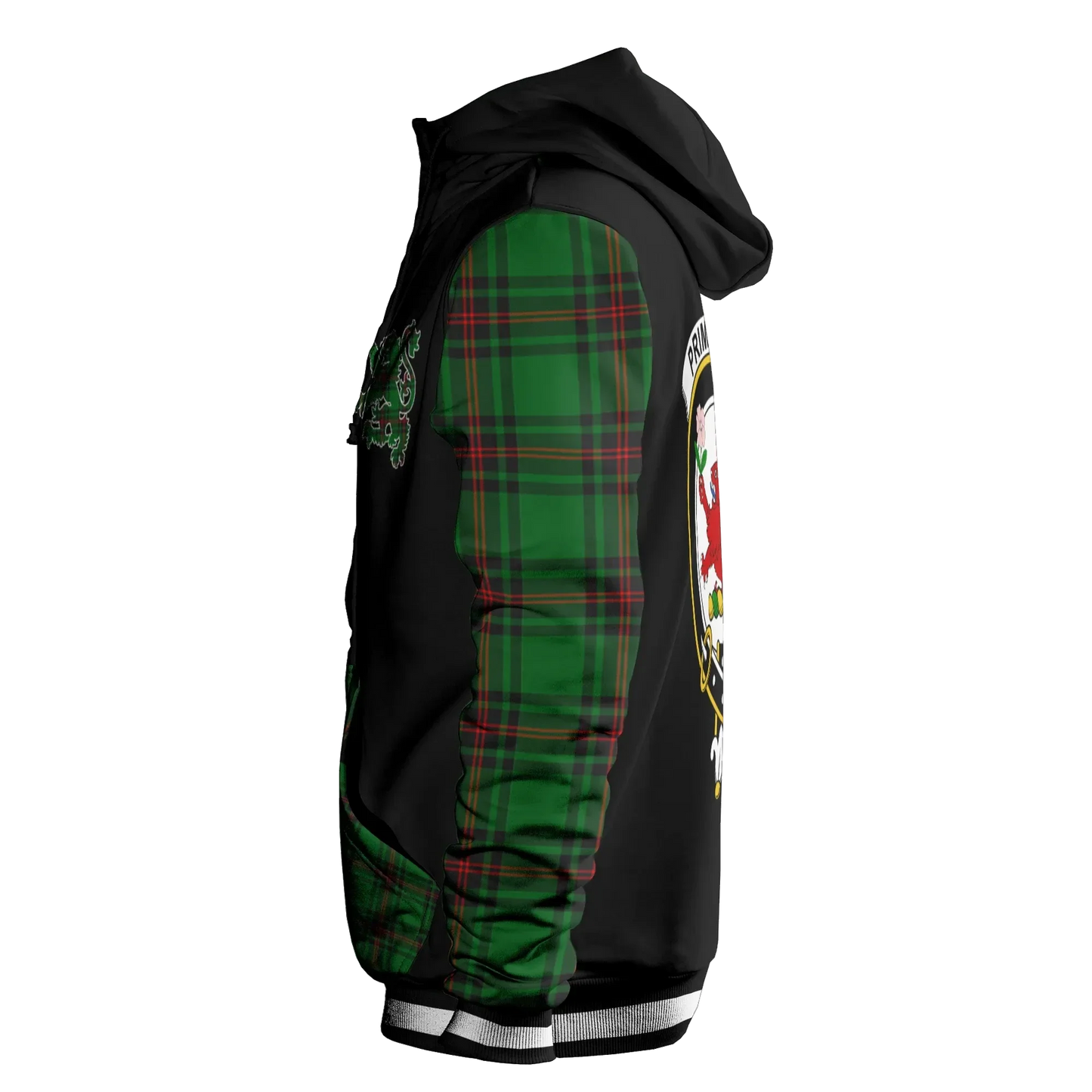 Printivon Primrose Tartan All Over Print Hoodie