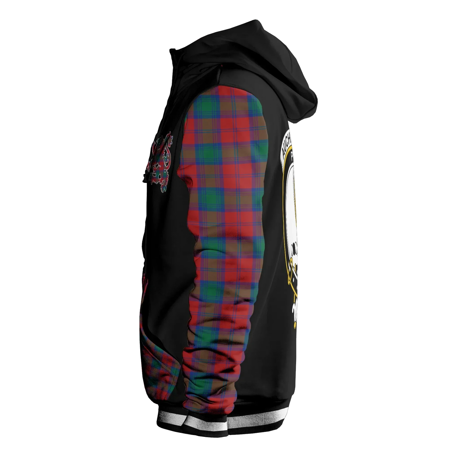 Printivon Auchinleck Tartan All Over Print Hoodie