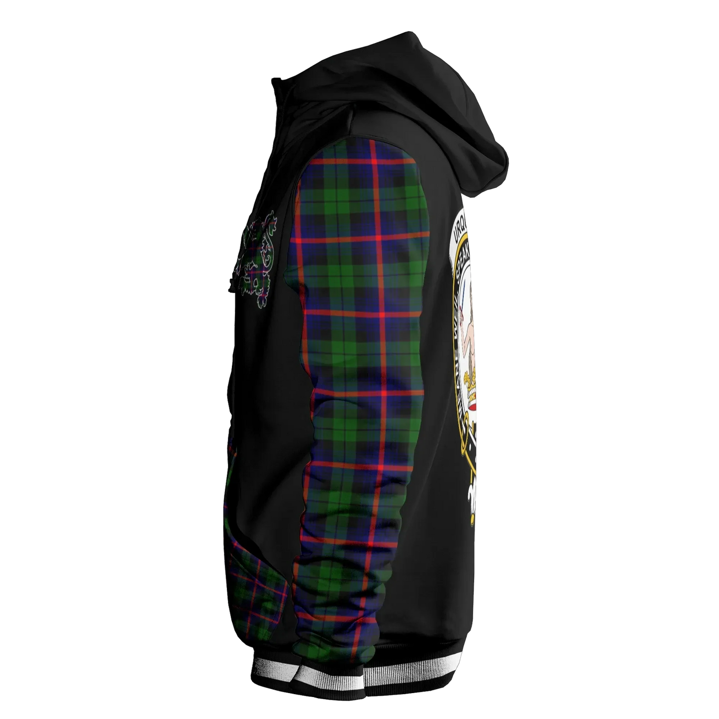Printivon Urquhart Tartan All Over Print Hoodie