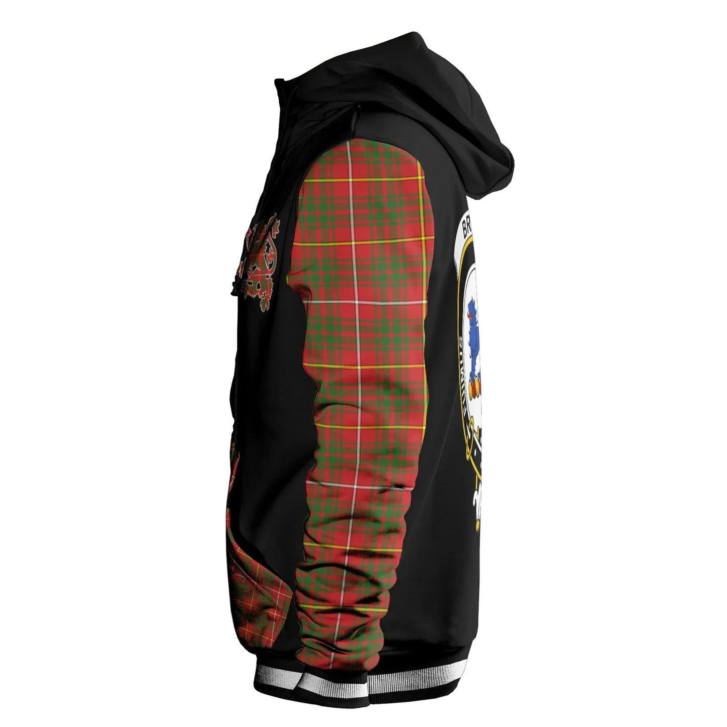 Printivon Bruce Tartan All Over Print Hoodie