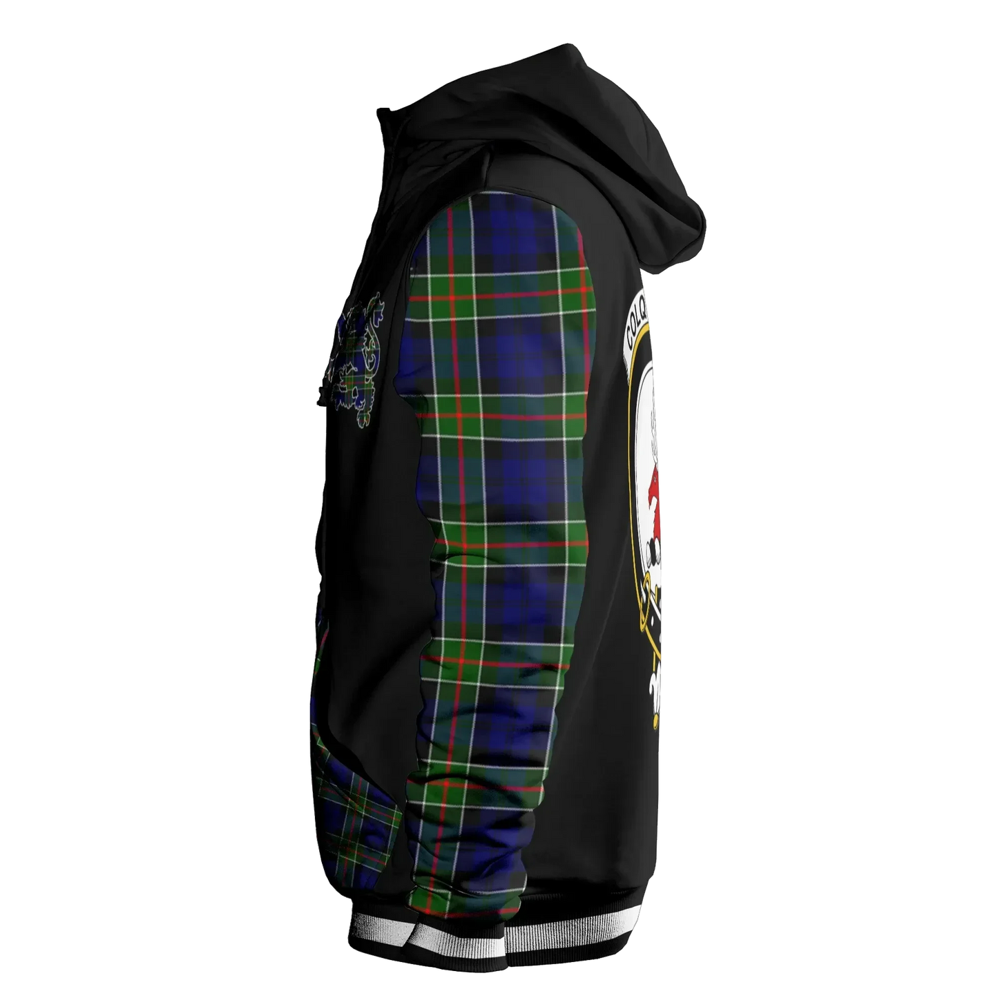 Printivon Colquhoun Tartan All Over Print Hoodie