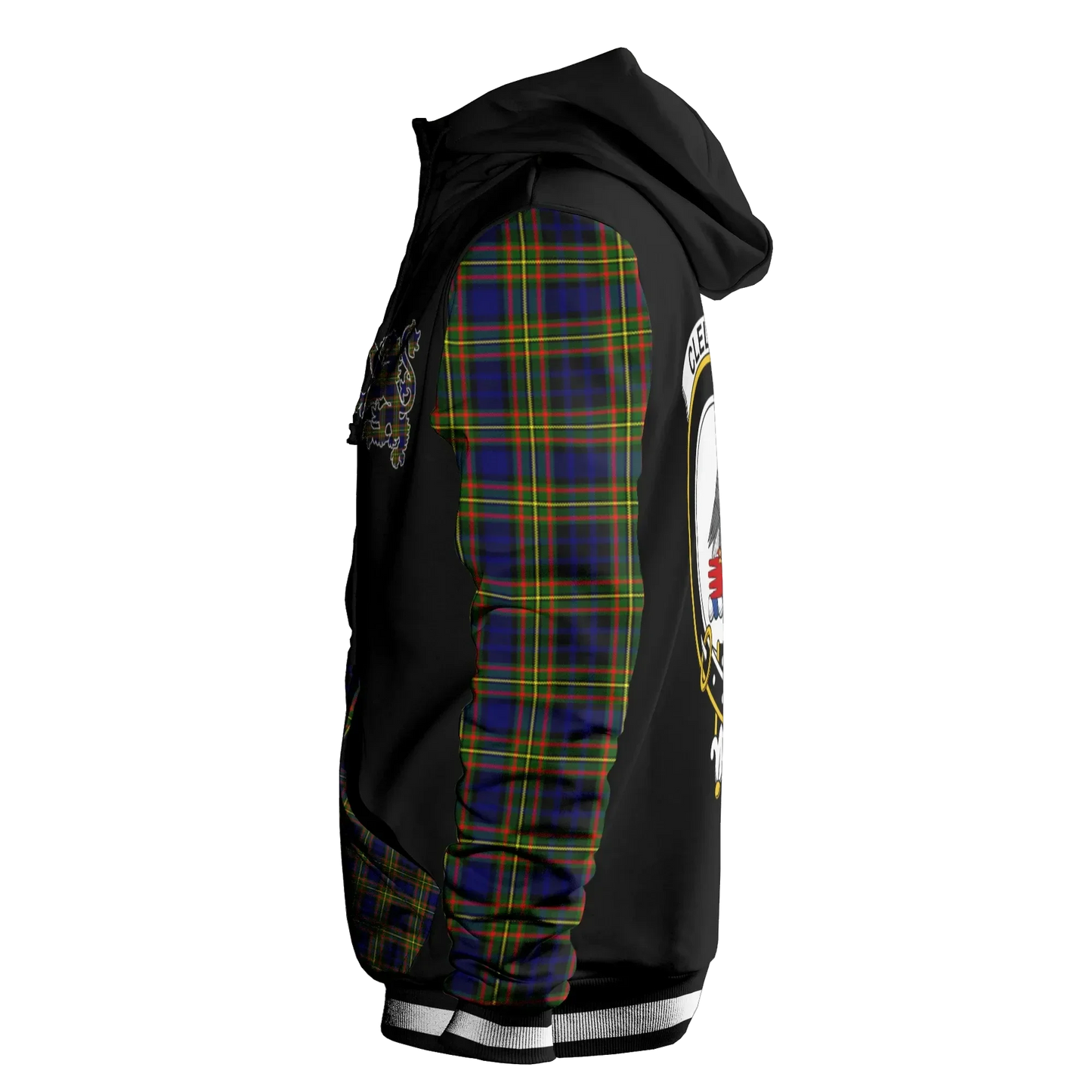 Printivon Clelland Tartan All Over Print Hoodie