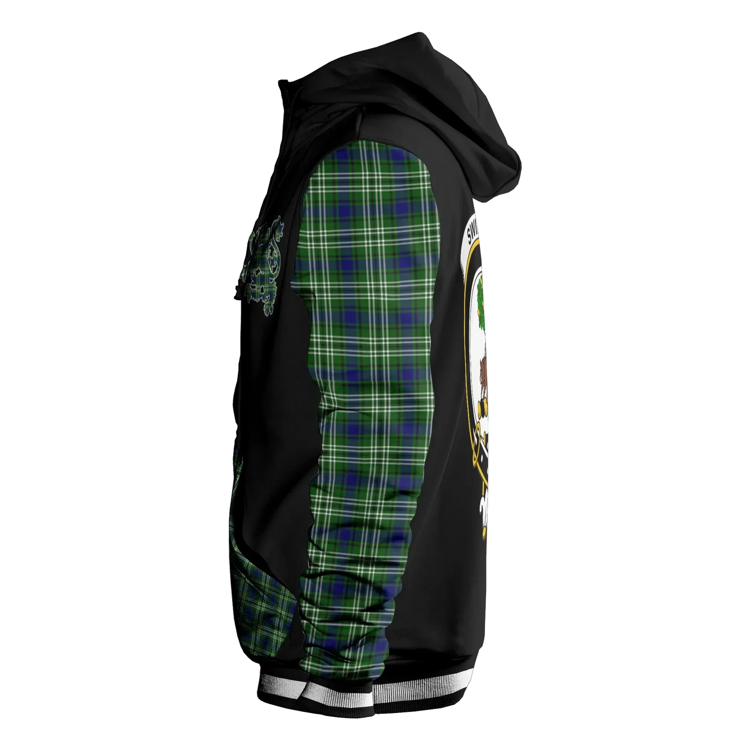 Printivon Swinton Tartan All Over Print Hoodie