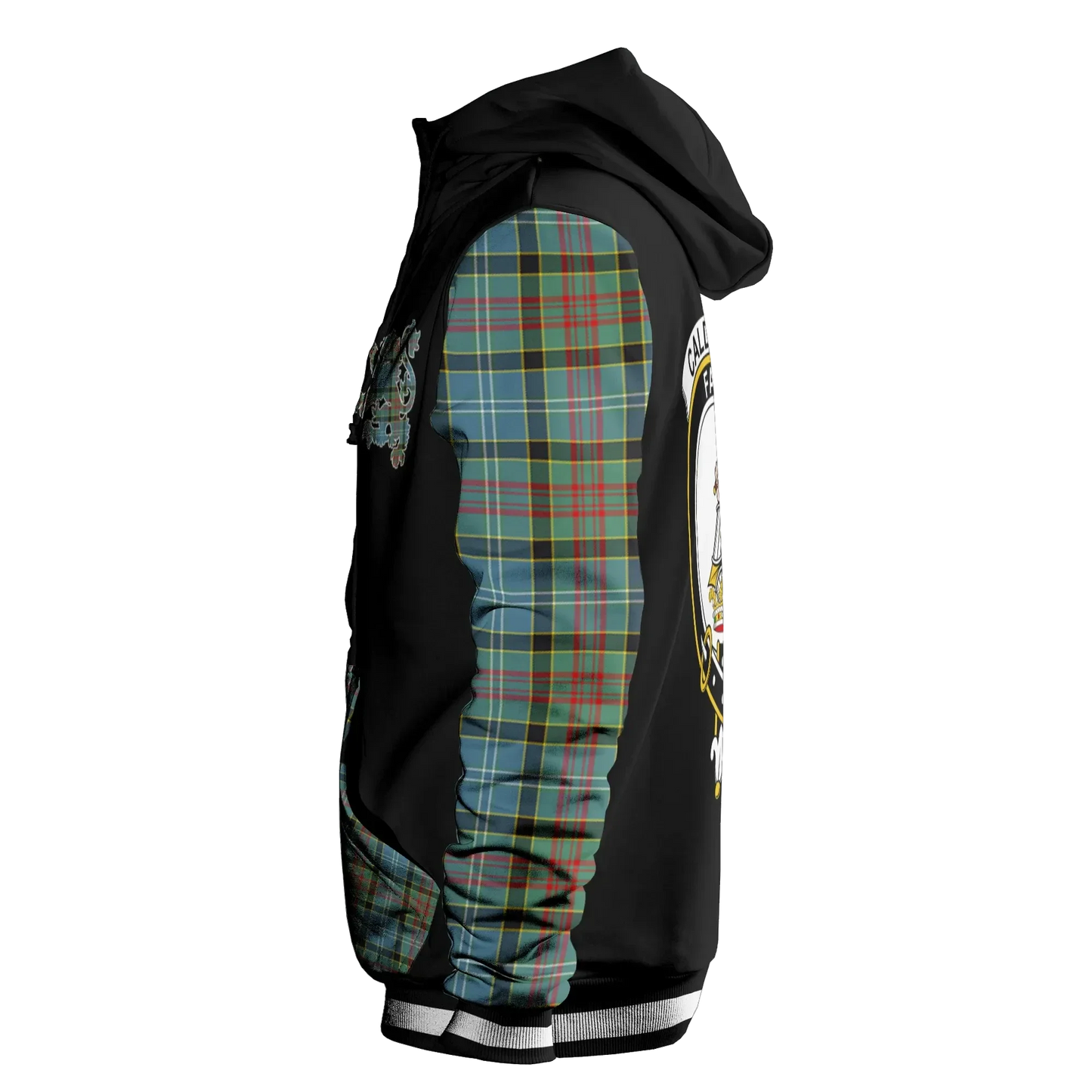 Printivon Caldwell Tartan All Over Print Hoodie