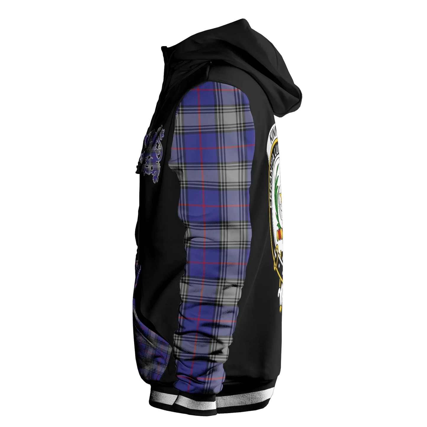 Printivon Kinnaird Tartan All Over Print Hoodie