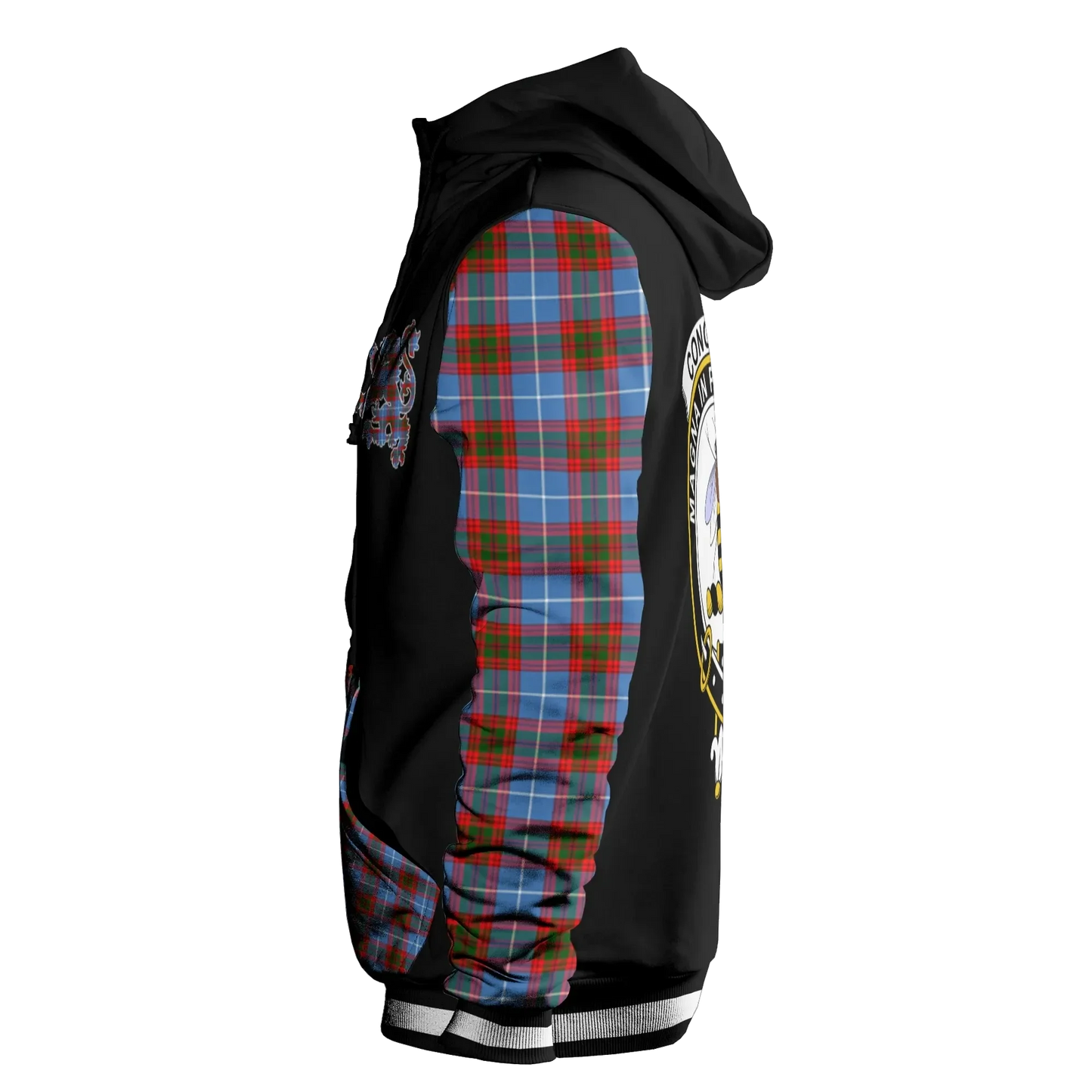 Printivon Congilton Tartan All Over Print Hoodie