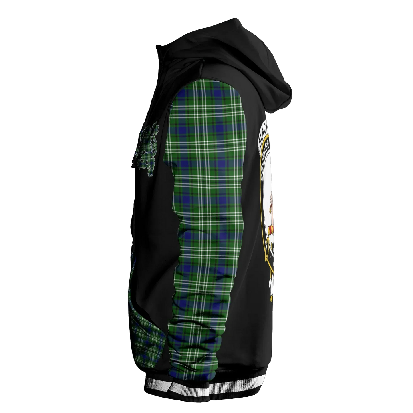 Printivon Blackadder Tartan All Over Print Hoodie