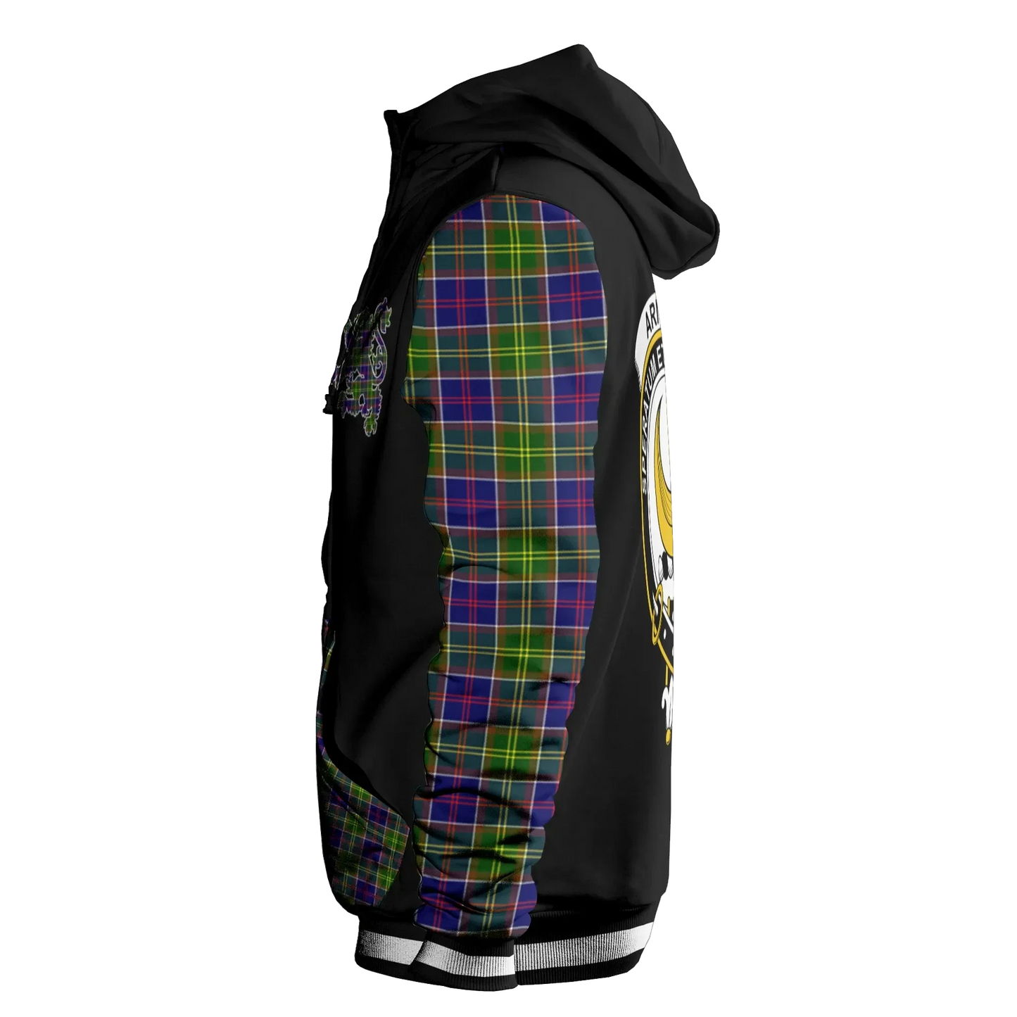 Printivon Arnott Tartan All Over Print Hoodie