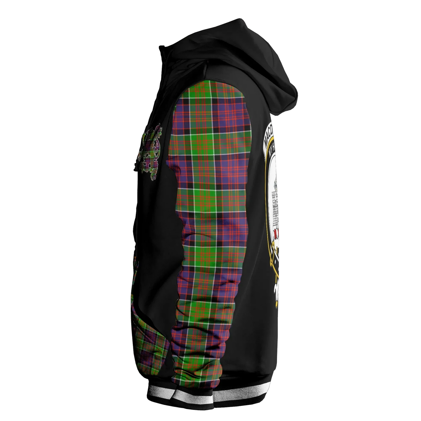 Printivon Macdonald Clan Ranald Tartan All Over Print Hoodie