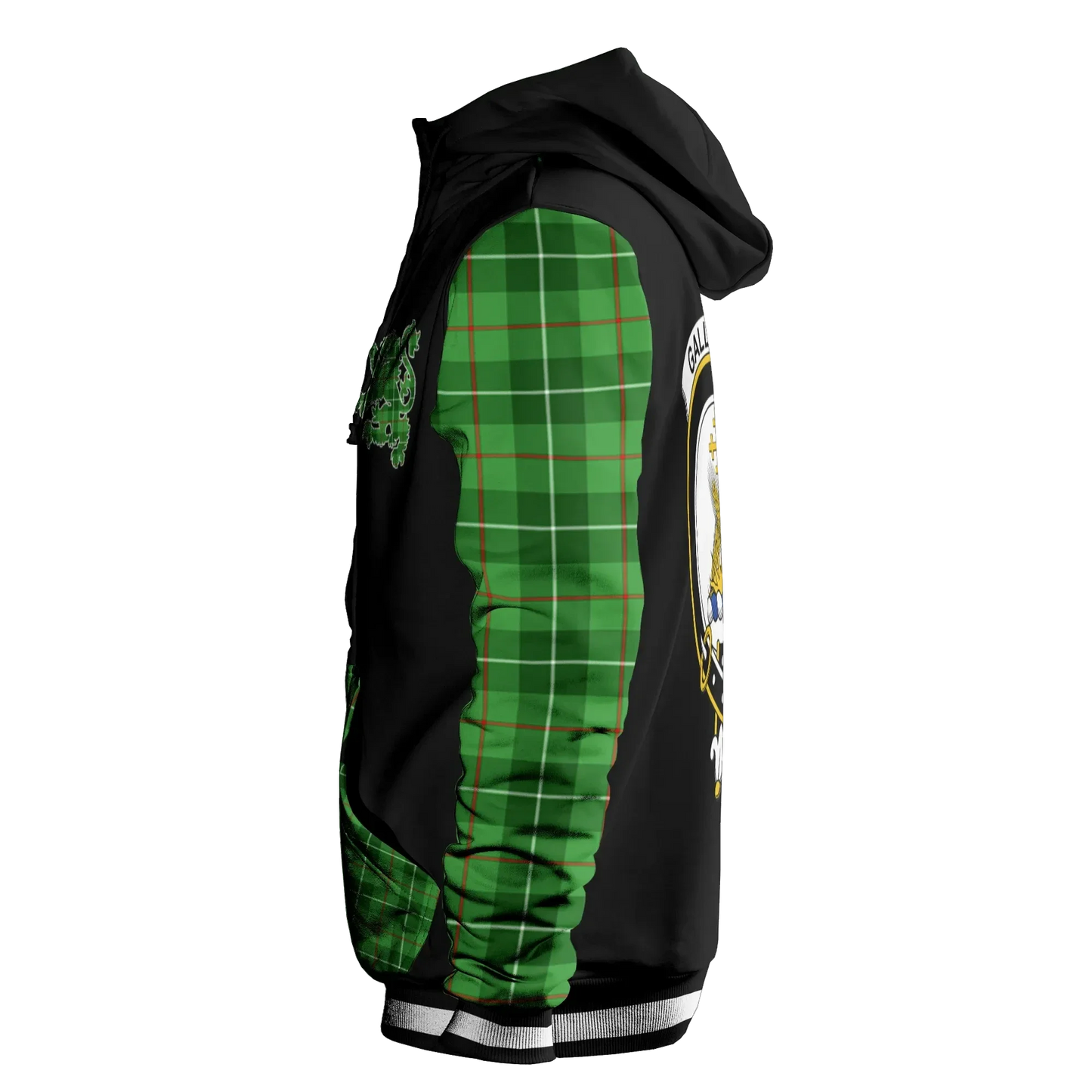 Printivon Galloway Tartan All Over Print Hoodie