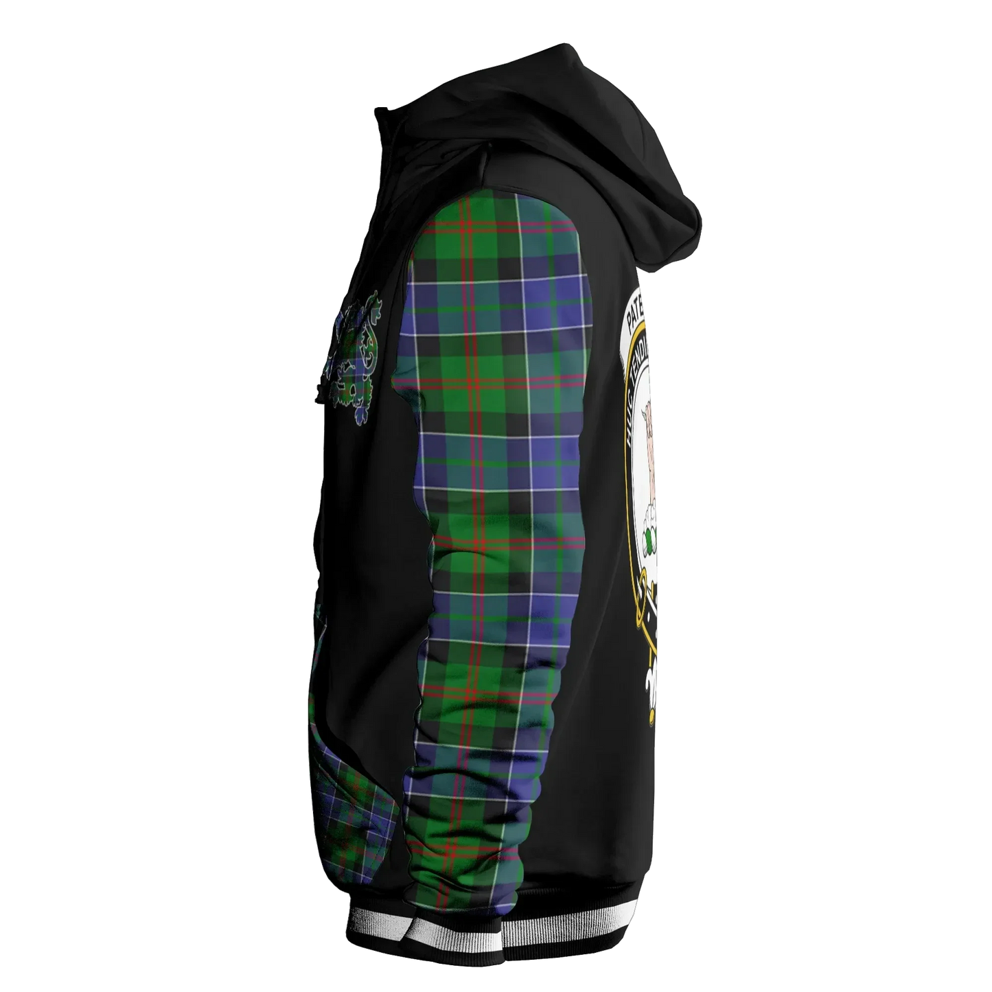 Printivon Paterson Tartan All Over Print Hoodie