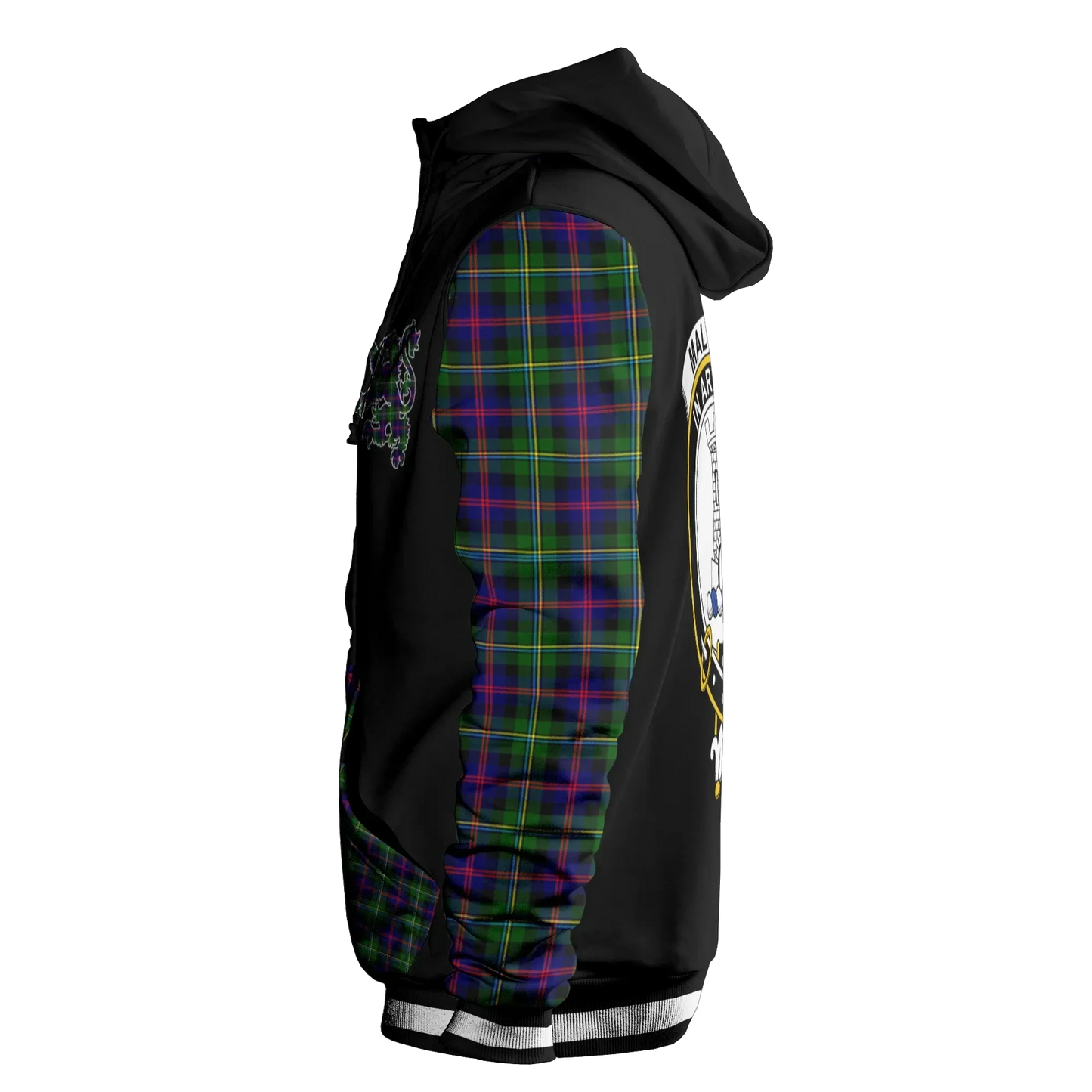 Printivon Malcolm Or Maccallum Tartan All Over Print Hoodie
