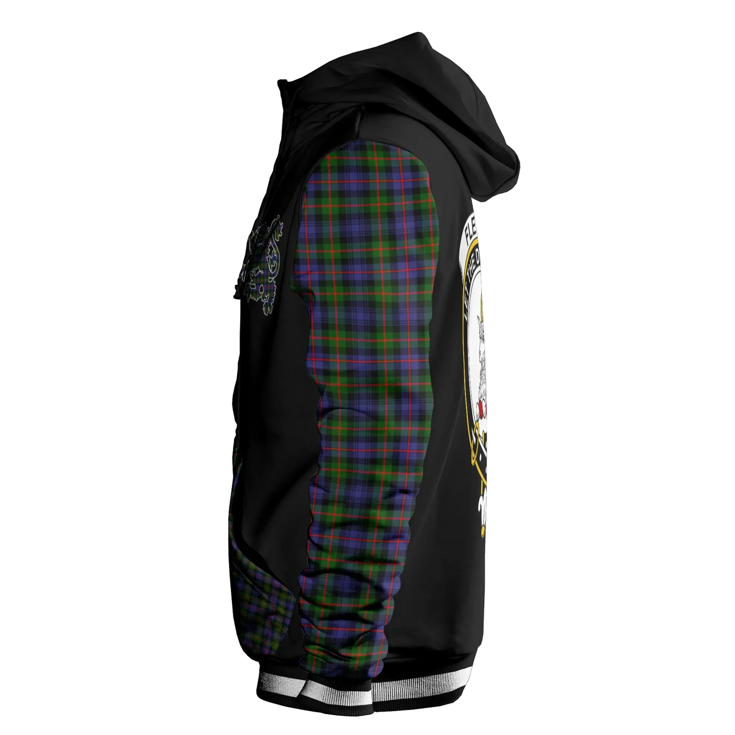 Printivon Fleming Tartan All Over Print Hoodie