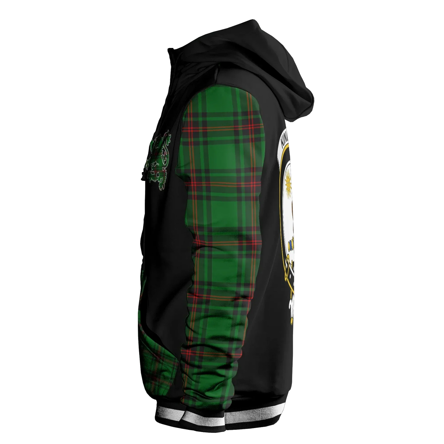 Printivon Kinloch Tartan All Over Print Hoodie
