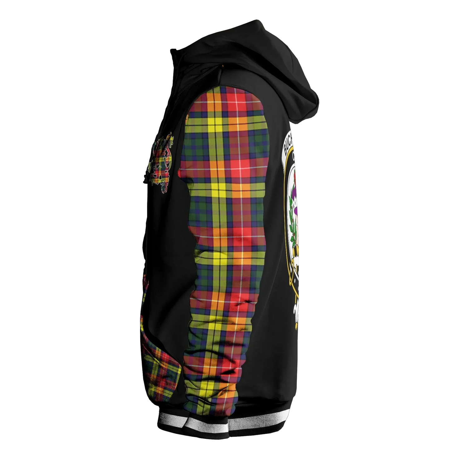 Printivon Buchanan Tartan All Over Print Hoodie