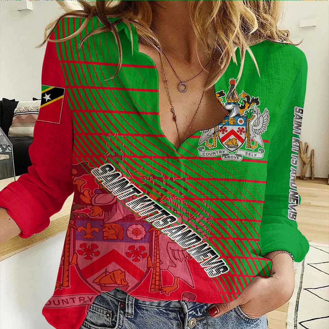 Clothing Saint Kitts and Nevis Sporty Style Women's Casual Shirt