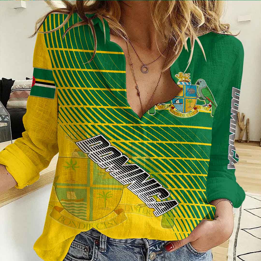 Clothing Dominica Sporty Style Women's Casual Shirt