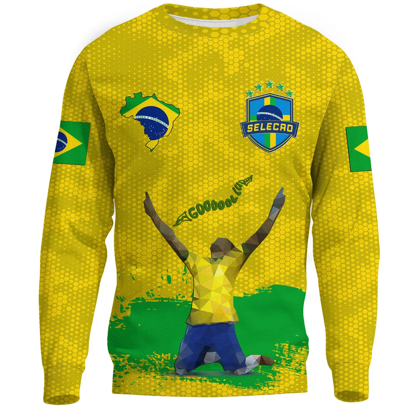 Clothing Brazil Football Sweatshirts