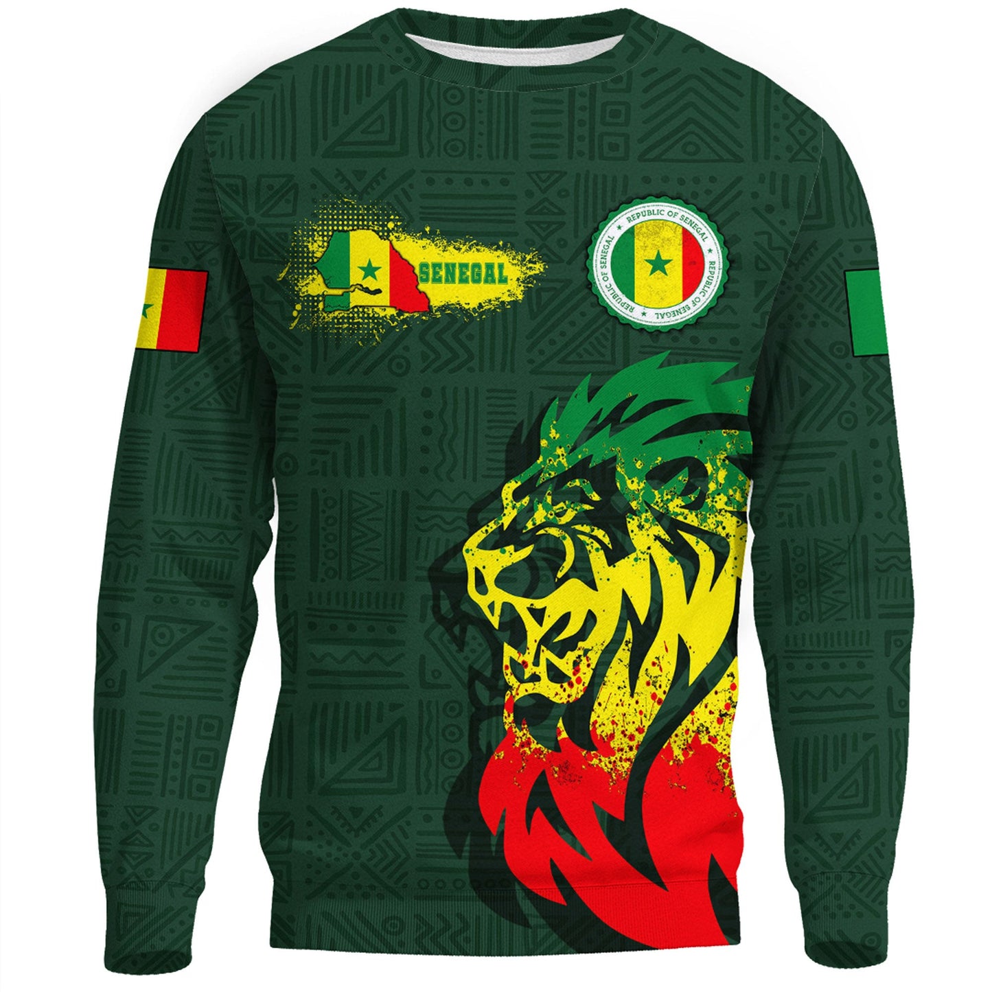 Clothing Senegal Football Sweatshirts