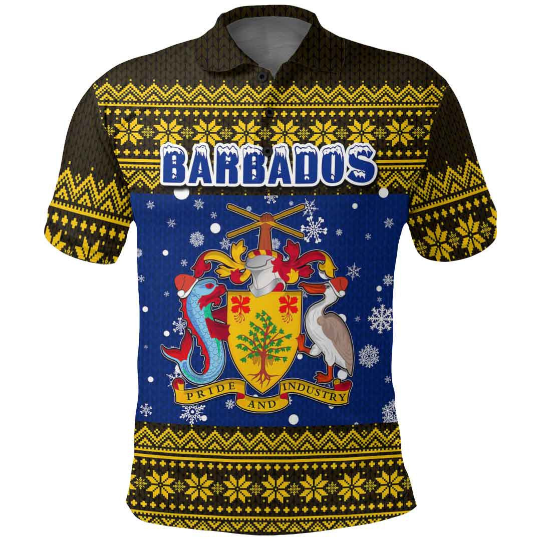 Clothing Barbados Christmas Polo Shirt