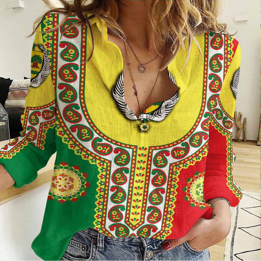 Clothing Senegal Dashiki Women's Casual Shirt