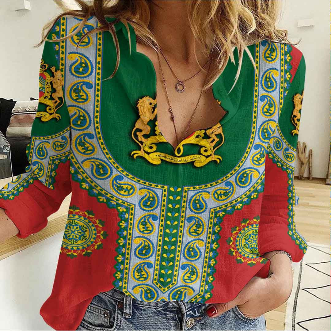 Clothing Morocco Dashiki Women's Casual Shirt