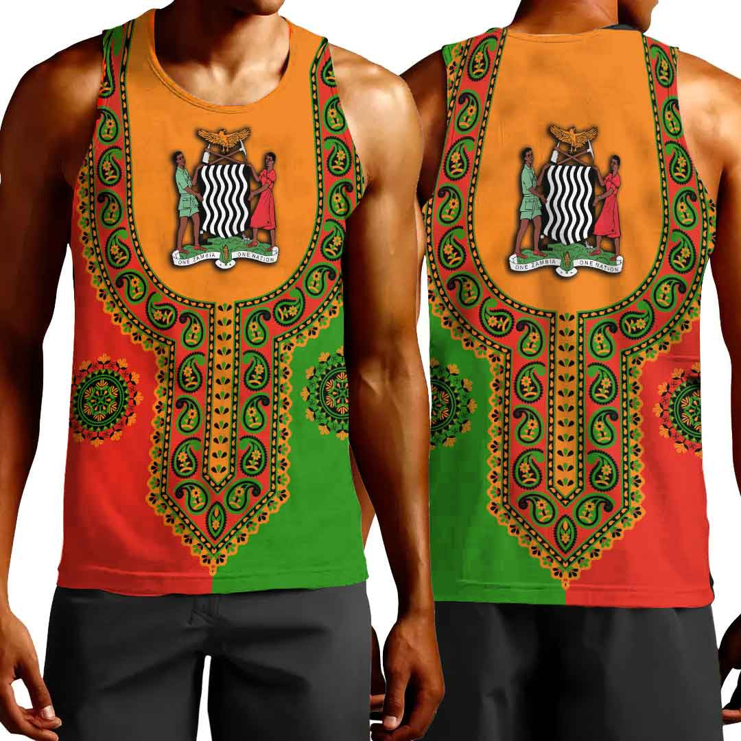 Clothing Ghana Dashiki Tank Top