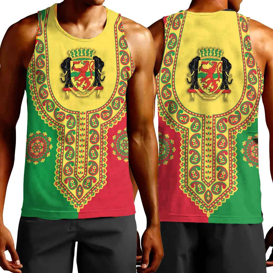 Clothing Republic Of The Congo Dashiki Tank Top