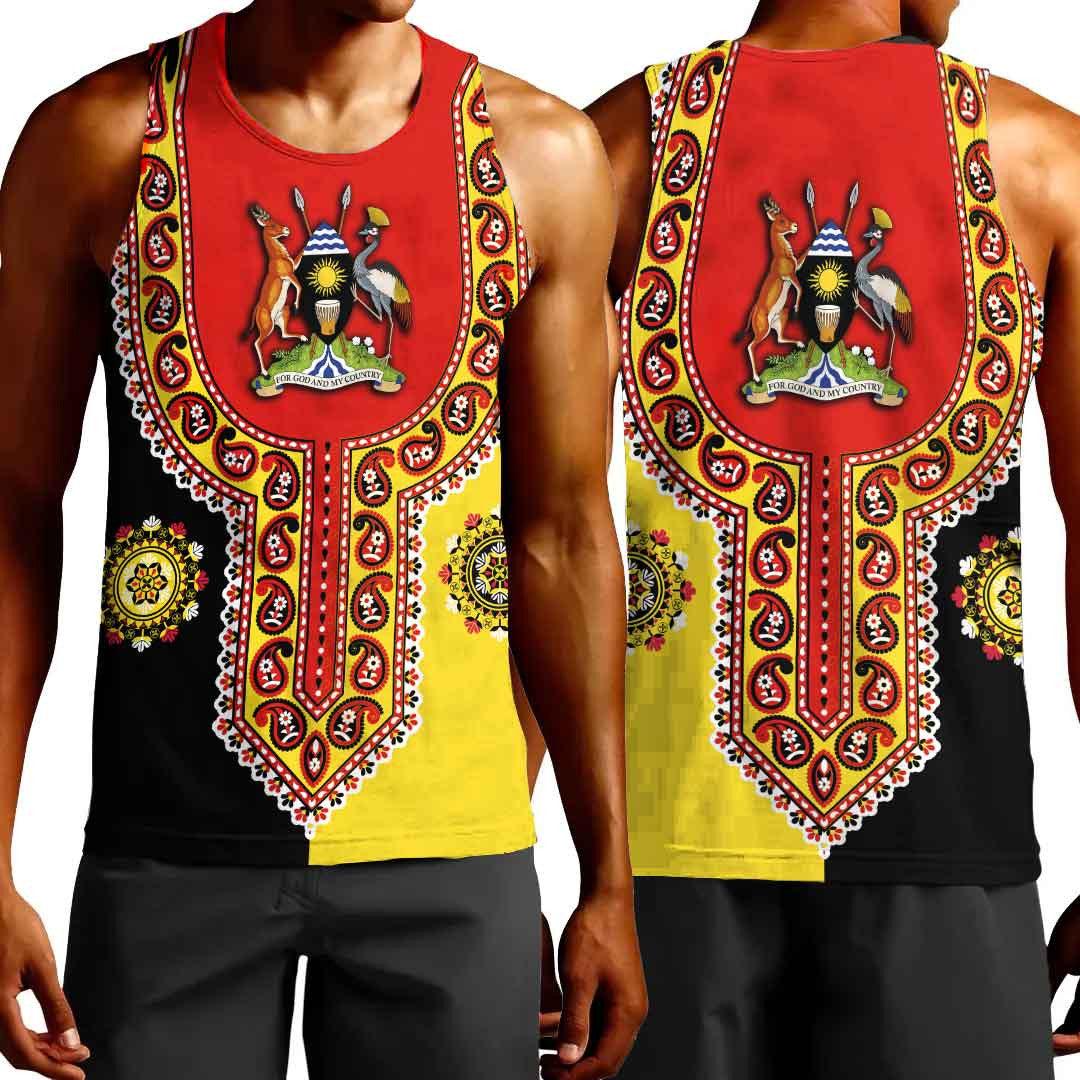 Clothing Uganda Dashiki Tank Top