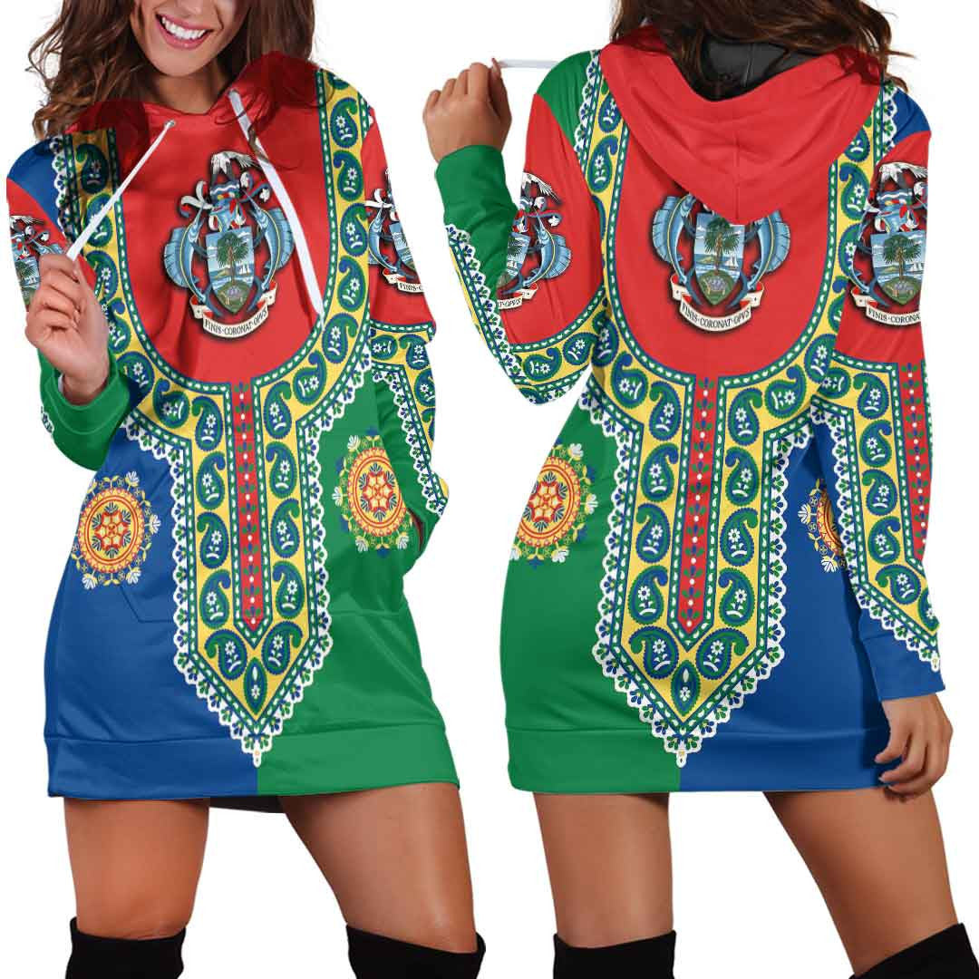 Clothing Seychelles Dashiki Hoodie Dress