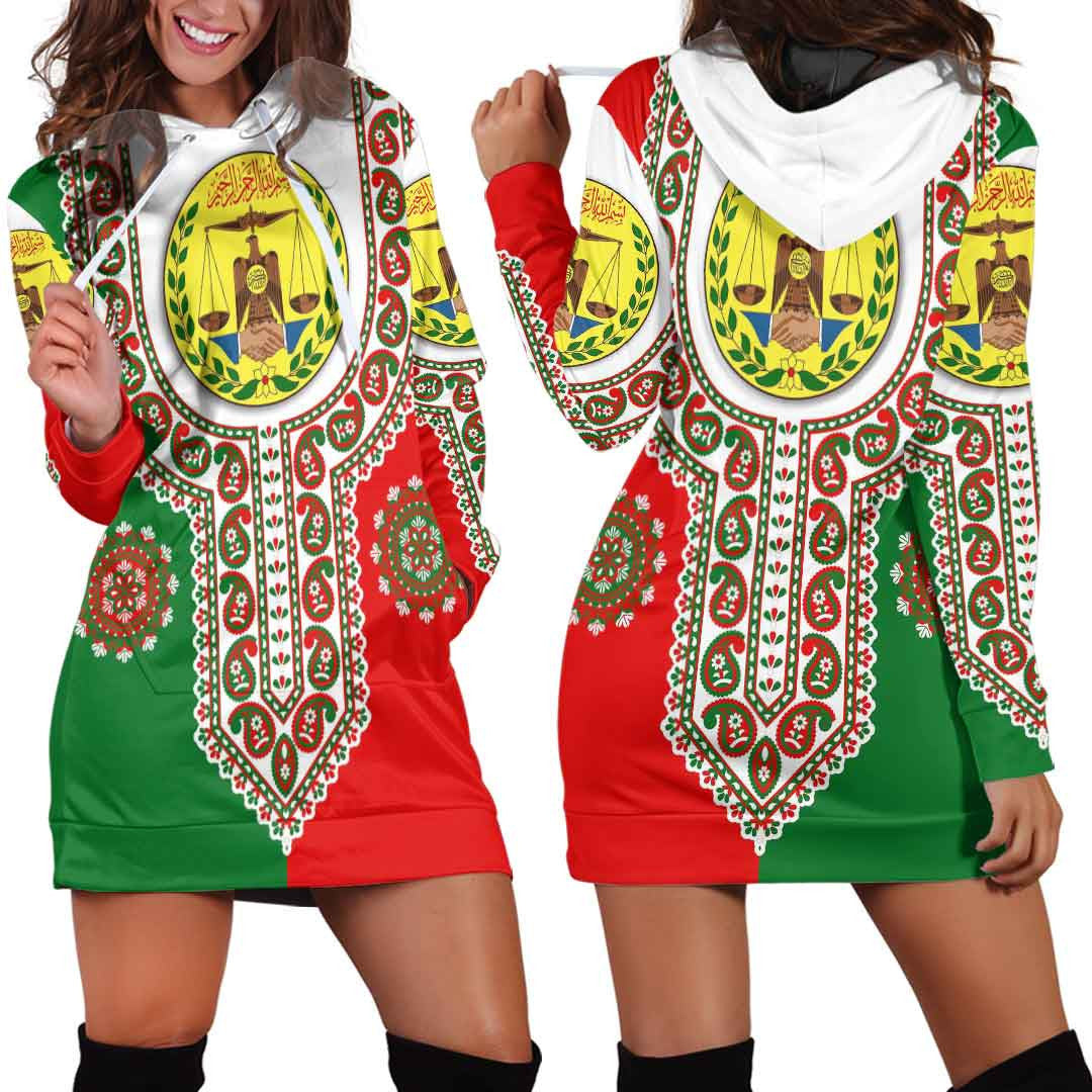 Clothing Somaliland Dashiki Hoodie Dress