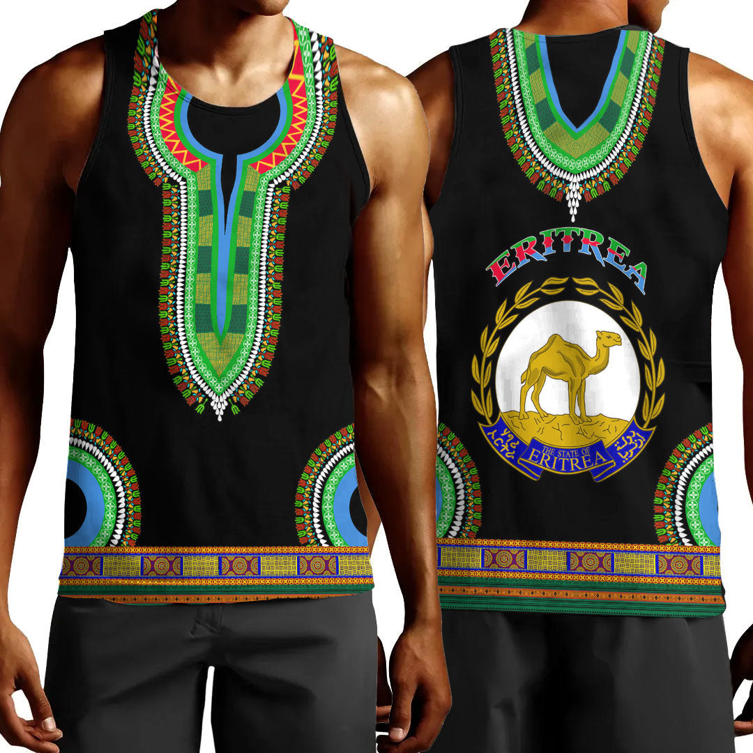 Clothing Eritrea Dashiki Tank Top