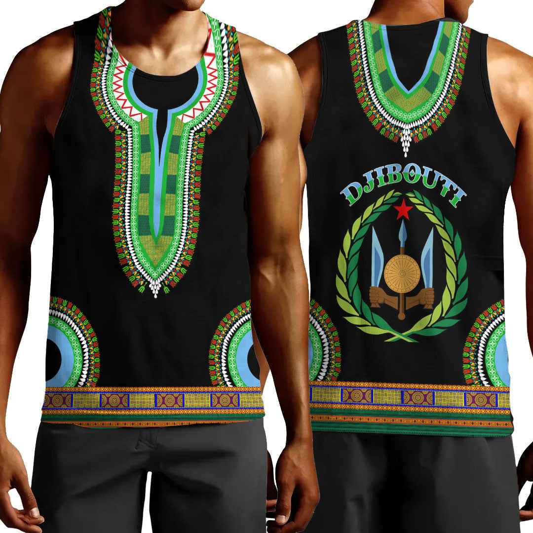 Clothing Djibouti Dashiki Tank Top