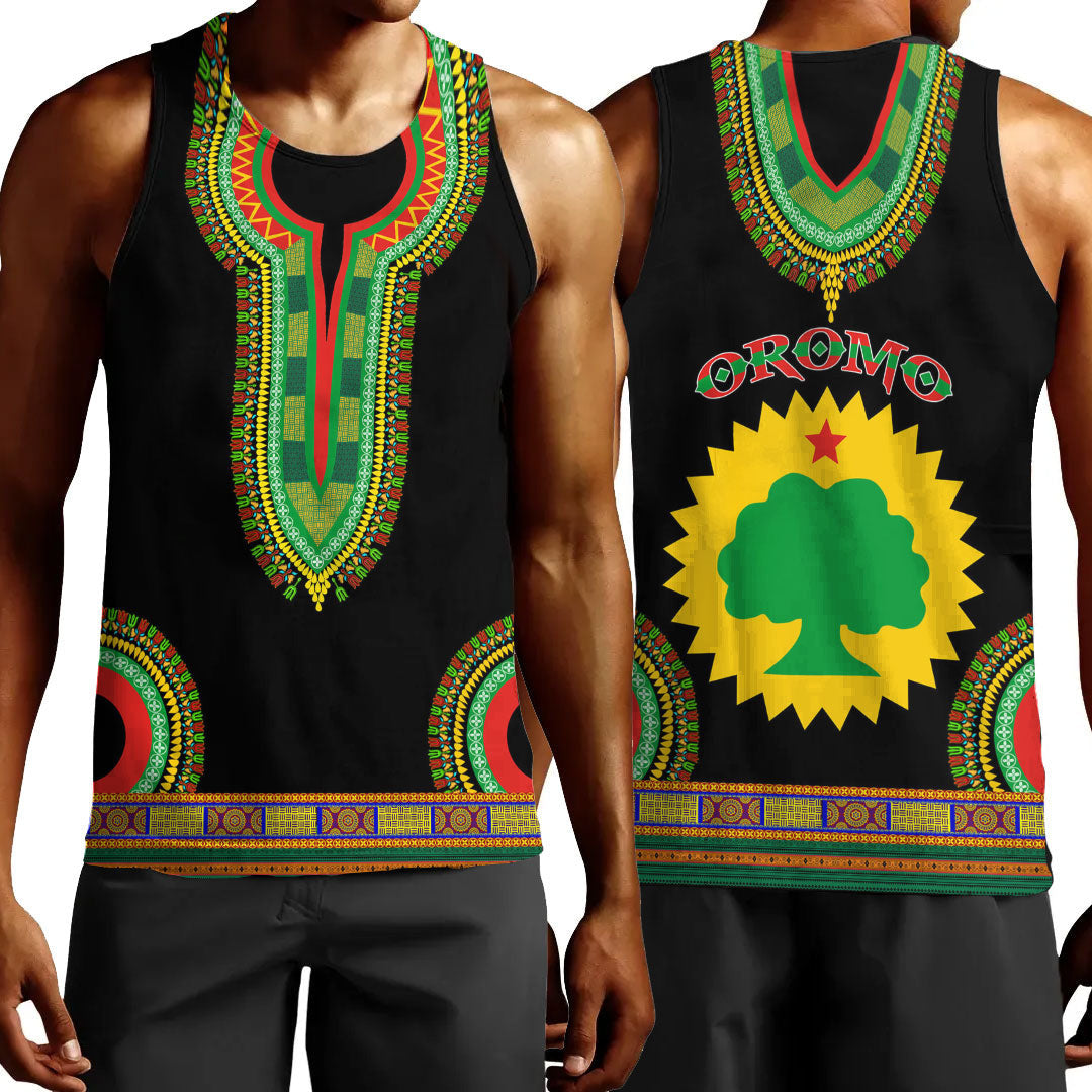 Clothing Oromo Dashiki Tank Top