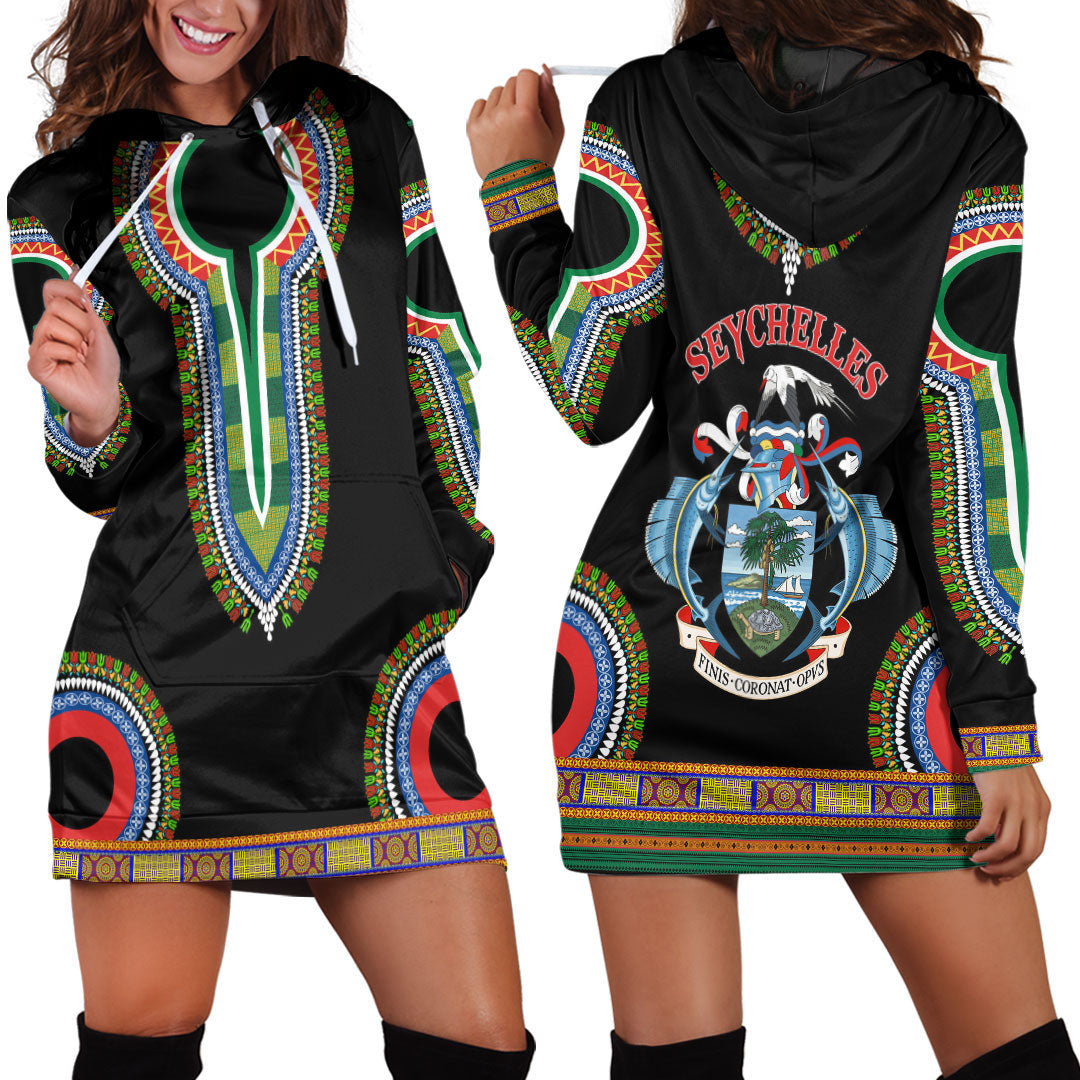 Clothing Seychelles Dashiki Hoodie Dress