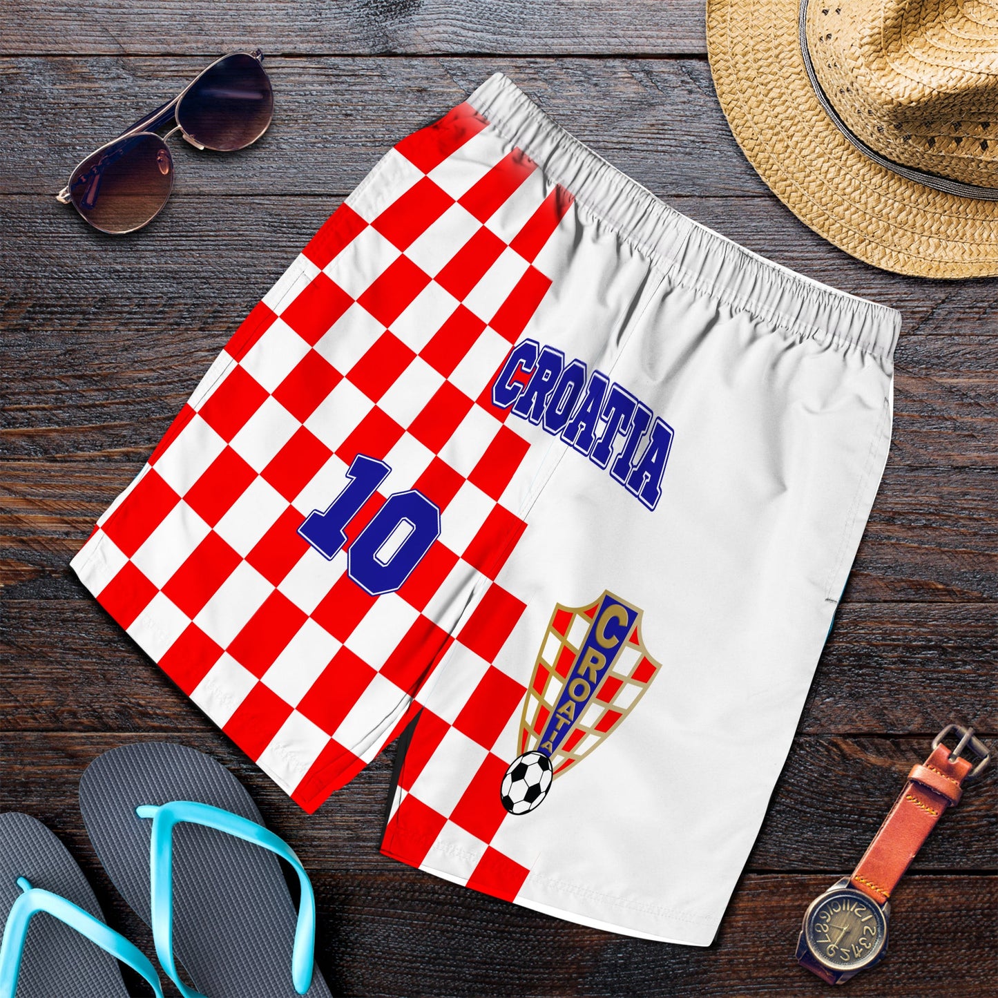 Clothing Custom Croatia Sport Men Short