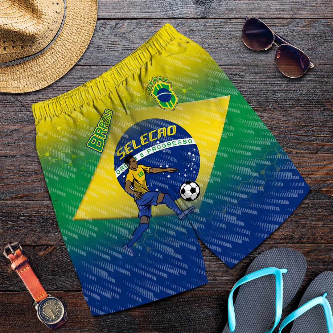Clothing Brazils Sporty Football Men's Short