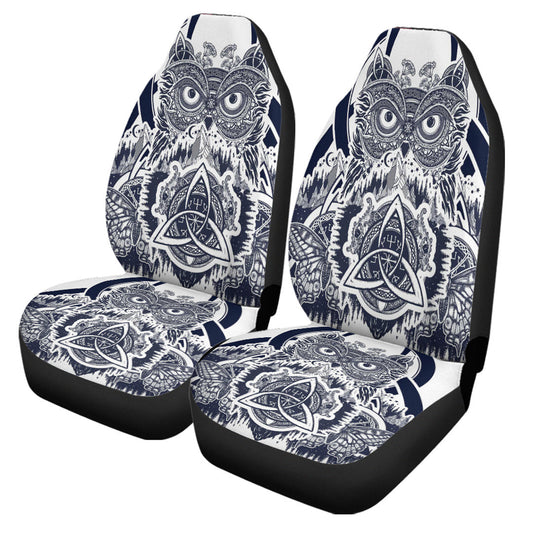 Car Seat Covers Viking Owl Celtic Car Seat Covers