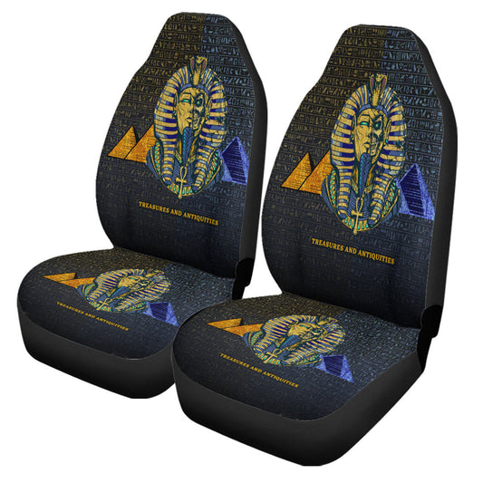 Car Seat Covers Egyptian Pharaoh In A Destroyed Car Seat Covers