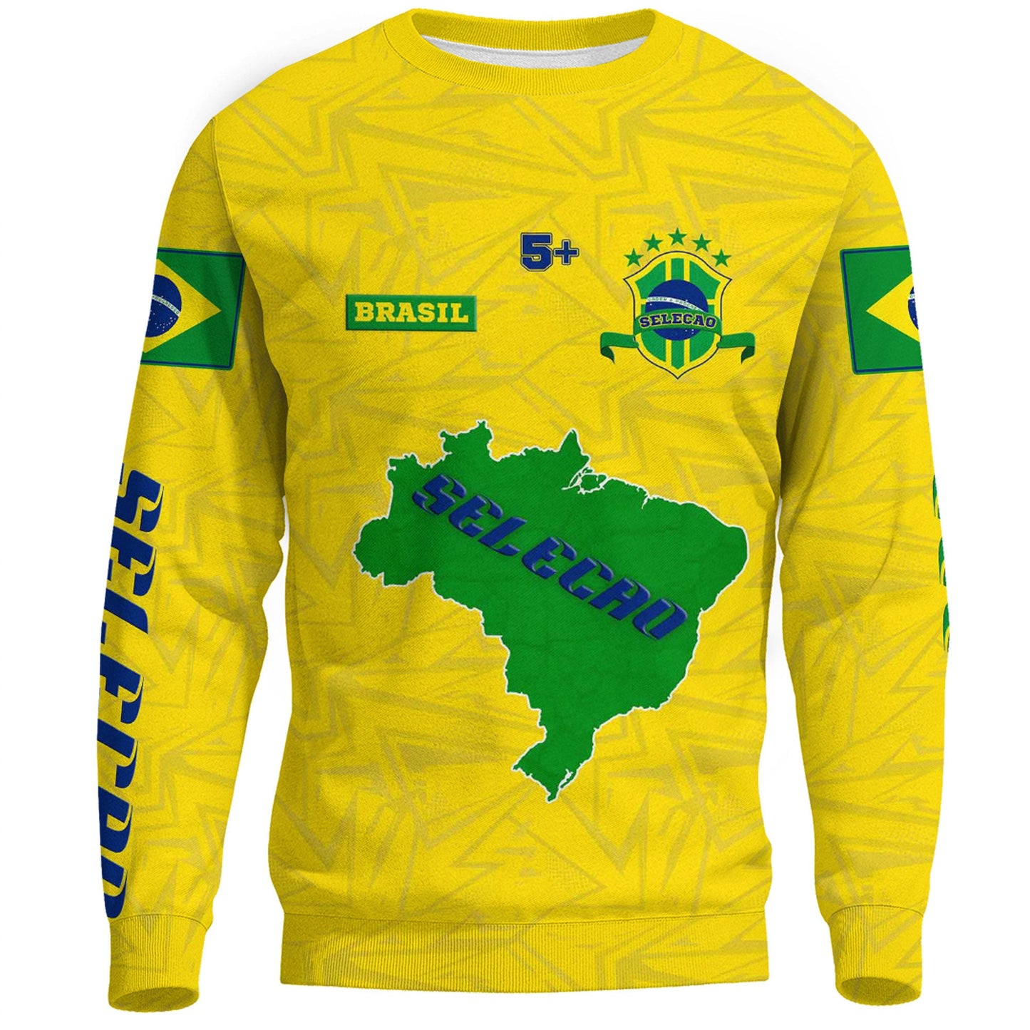 Clothing Custom Brasil Selecao Football Sweatshirts