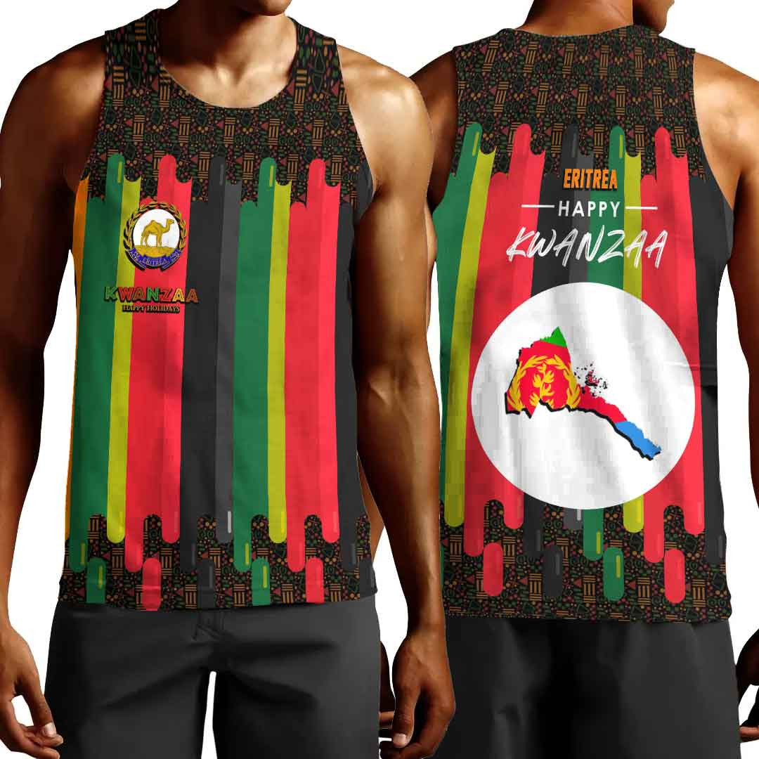Clothing Eritrea Happy Kwanzaa Men's Tank Top