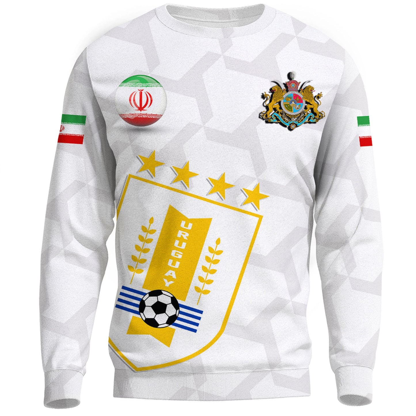 Clothing Custom Iran Soccer Style Sweatshirts
