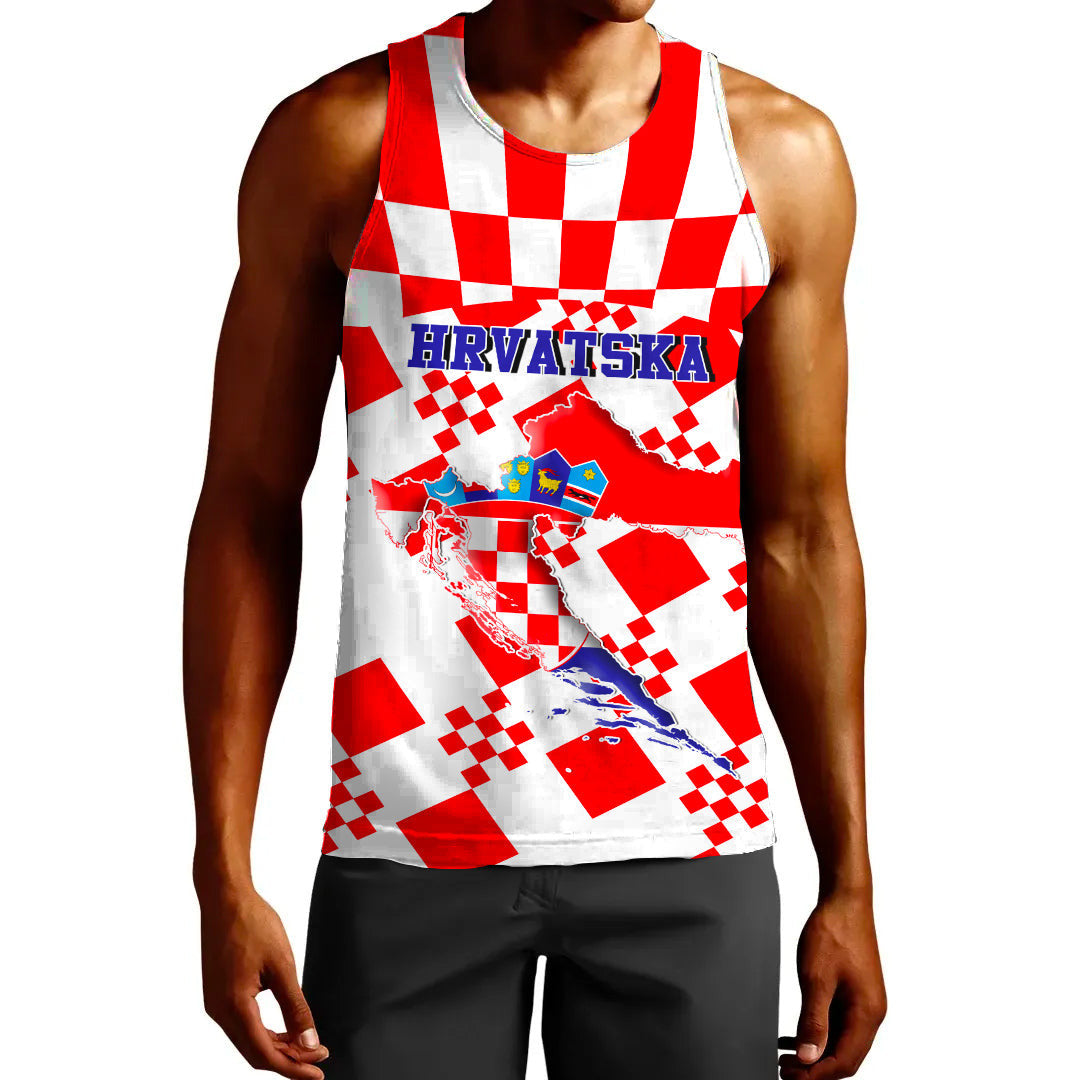 Clothing Croatia Football Tank Top